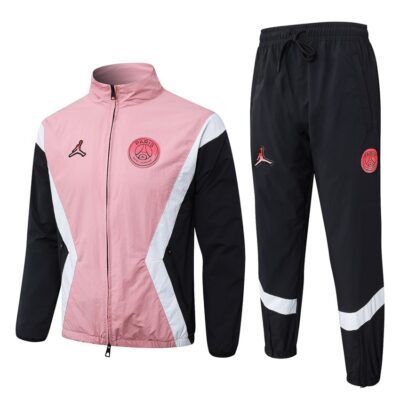 PSG Tracksuit Jacket 2025 2026 Pink Black