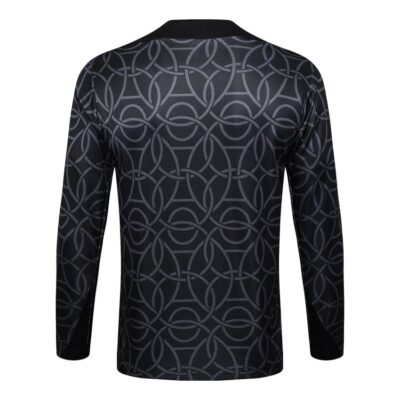 PSG Training Tracksuit 2024 2025 Black Pattern - Image 3