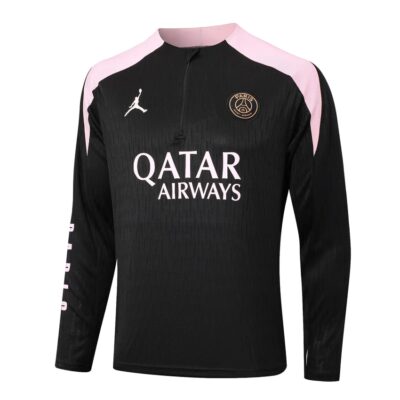 Alternative view of PSG Training Tracksuit 2024 2025 Black Pink
