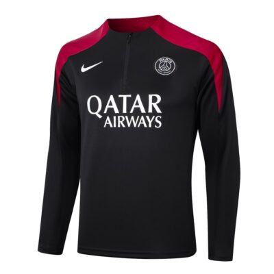 Alternative view of PSG Training Tracksuit 2024 2025 Black Red
