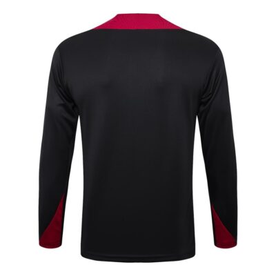 PSG Training Tracksuit 2024 2025 Black Red - Image 3