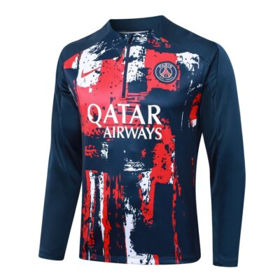 Alternative view of PSG Training Tracksuit 2024 2025 Blue Red