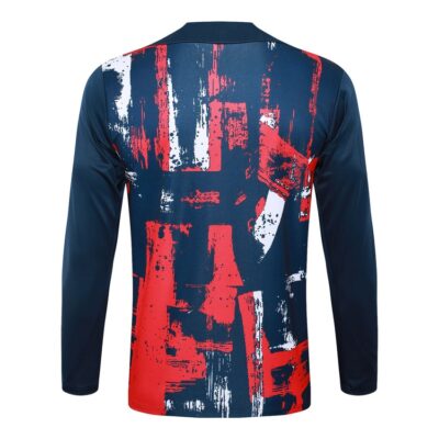 PSG Training Tracksuit 2024 2025 Blue Red - Image 3