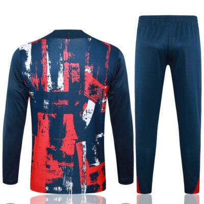 PSG Training Tracksuit 2024 2025 Blue Red - Image 4