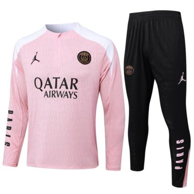 PSG Training Tracksuit 2024 2025 Light Pink