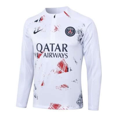 Alternative view of PSG Training Tracksuit 2024 2025 White