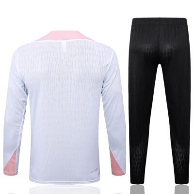 PSG Training Tracksuit 2024 2025 White Pink - Image 4