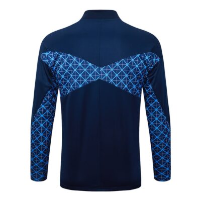 PSG Training Tracksuit 2025 2026 Blue Grid - Image 3