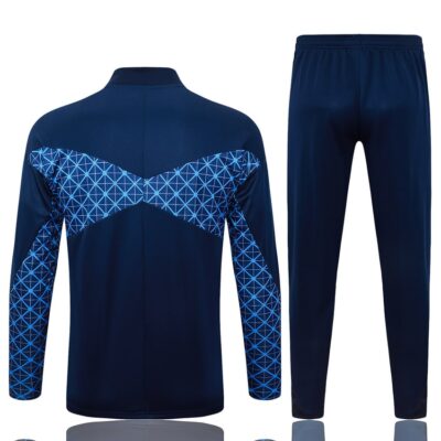 PSG Training Tracksuit 2025 2026 Blue Grid - Image 4
