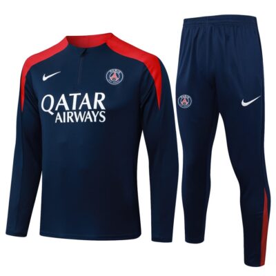 PSG Training Tracksuit 2025 2026 Blue Red
