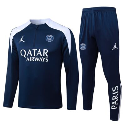 PSG Training Tracksuit 2025 2026 Blue White