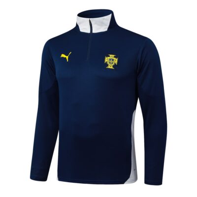 Alternative view of Portugal Training Suit 2024 2025 Dark Blue