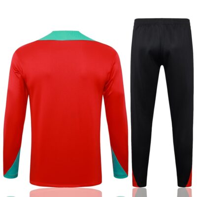Portugal Training Tracksuit 2024 2025 Red - Image 4