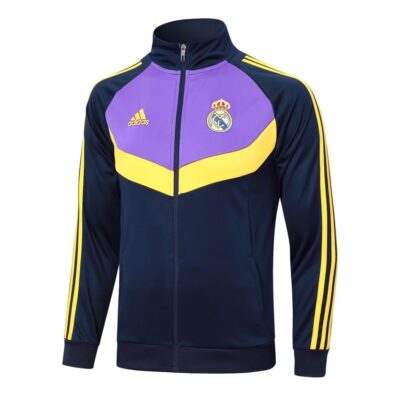 Alternative view of Real Madrid Tracksuit Jacket 2024 2025 Blue