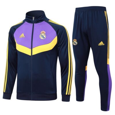 Real Madrid Tracksuit Jacket 2024 2025 Blue