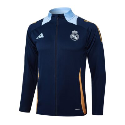 Alternative view of Real Madrid Tracksuit Jacket 2024 2025 Dark Blue