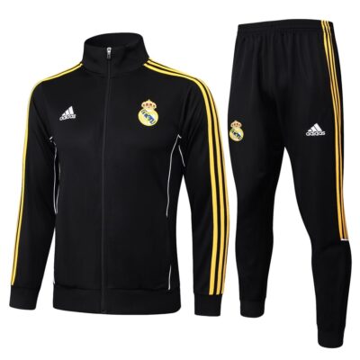 Real Madrid Tracksuit Jacket 2025 2026 Black Night