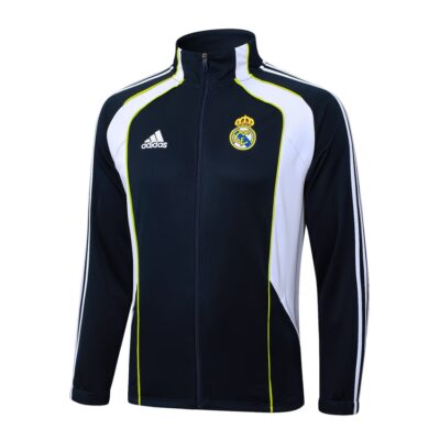 Alternative view of Real Madrid Tracksuit Jacket 2025 2026 Black White