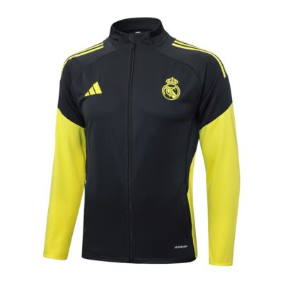 Alternative view of Real Madrid Tracksuit Jacket 2025 2026 Dark Black