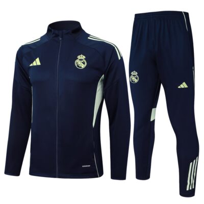 Real Madrid Tracksuit Jacket 2025 2026 Dark Blue
