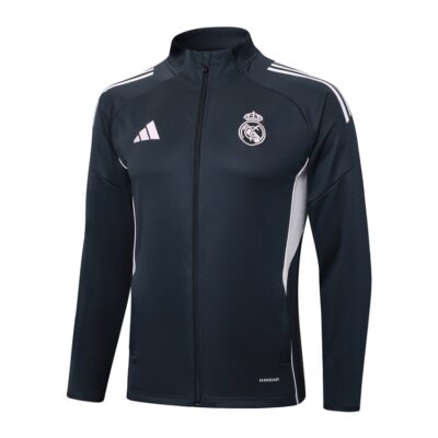 Alternative view of Real Madrid Tracksuit Jacket 2025 2026 Light Black