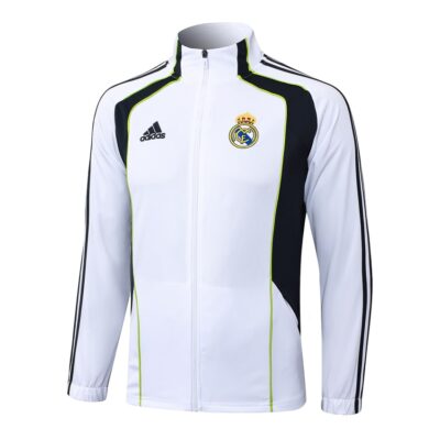 Alternative view of Real Madrid Tracksuit Jacket 2025 2026 White Black