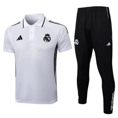 Real Madrid Training Suit 2024 2025 Light White