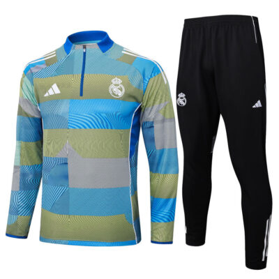 Real Madrid Training Suit 2025 2026 Blue Green