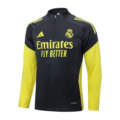 Alternative view of Real Madrid Training Suit 2025 2026 Dark Black