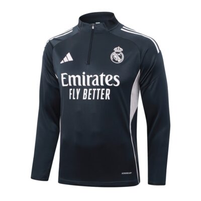 Alternative view of Real Madrid Training Suit 2025 2026 Light Black
