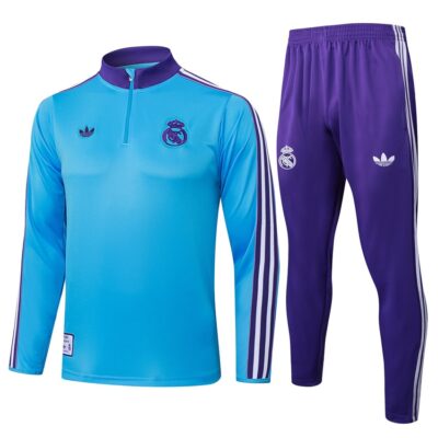 Real Madrid Training Suit 2025 2026 Sky Blue