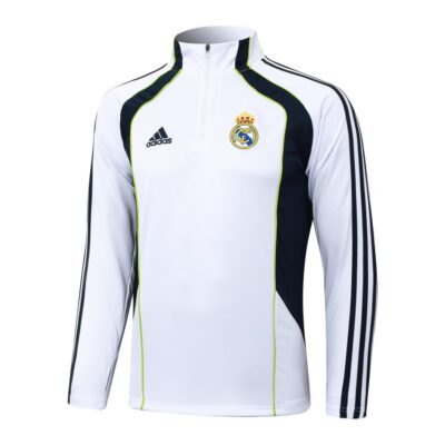 Alternative view of Real Madrid Training Suit 2025 2026 White Black