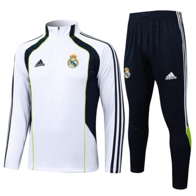 Real Madrid Training Suit 2025 2026 White Black