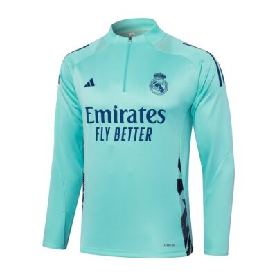 Alternative view of Real Madrid Training Tracksuit 2024 2025 Green