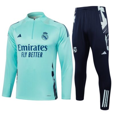 Real Madrid Training Tracksuit 2024 2025 Green