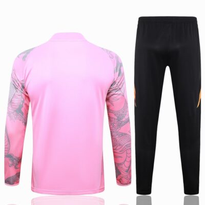 Real Madrid Training Tracksuit 2024 2025 Pink Dragon - Image 4