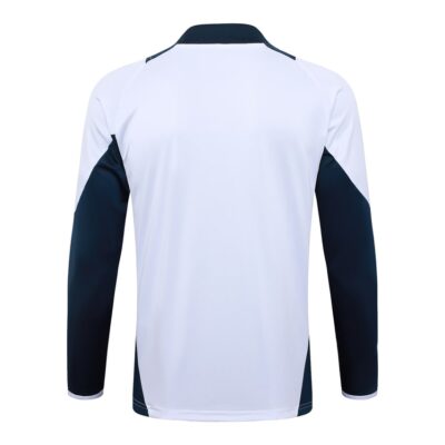 Real Madrid Training Tracksuit 2024 2025 White - Image 3