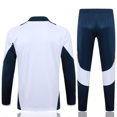 Real Madrid Training Tracksuit 2024 2025 White - Image 4