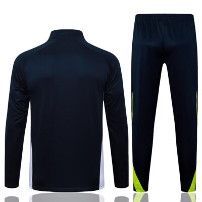 Real Madrid Training Tracksuit 2025 2026 Black White - Image 4