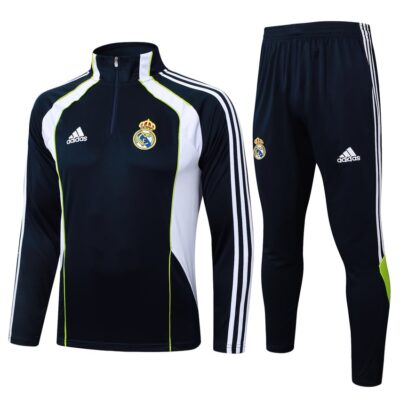 Real Madrid Training Tracksuit 2025 2026 Black White