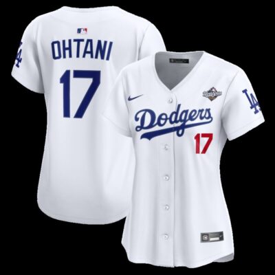 Shohei Ohtani Los Angeles Dodgers Women's 2025 World Series Home Limited Jersey - White
