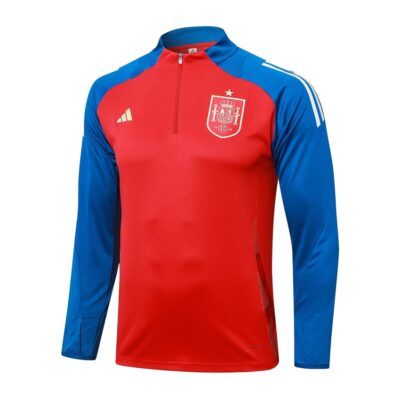 Alternative view of Spain Training Tracksuit 2024 2025 Red