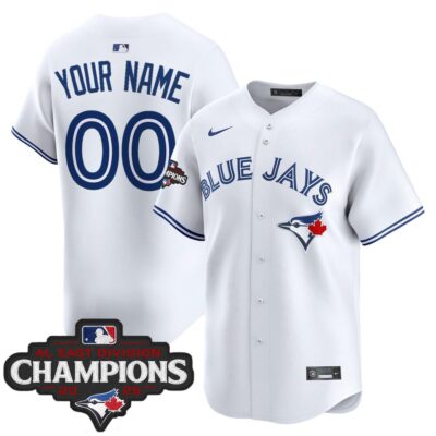 Toronto Blue Jays 2025 AL East Division Champions Vapor Premier Limited Custom Jersey - White