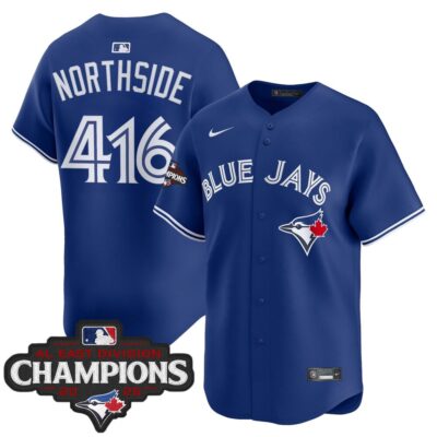 Toronto Blue Jays 2025 AL East Division Champions Vapor Premier Limited Jersey - Royal NorthSide 416
