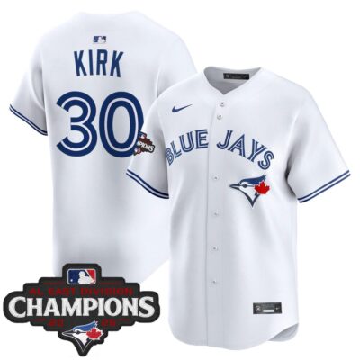 Toronto Blue Jays 2025 AL East Division Champions Vapor Premier Limited Jersey - White Alejandro Kirk