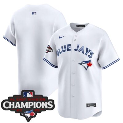 Toronto Blue Jays 2025 AL East Division Champions Vapor Premier Limited Jersey - White Team