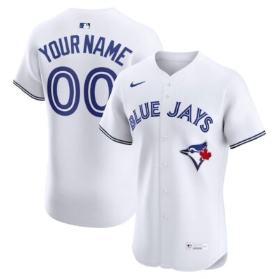 Toronto Blue Jays Home Elite Custom Jersey - White