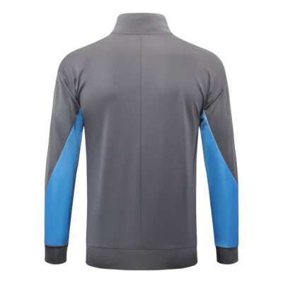 Tottenham Tracksuit Jacket 2024 2025 Grey - Image 3
