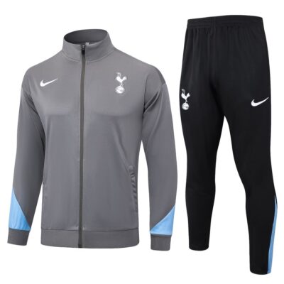 Tottenham Tracksuit Jacket 2024 2025 Grey