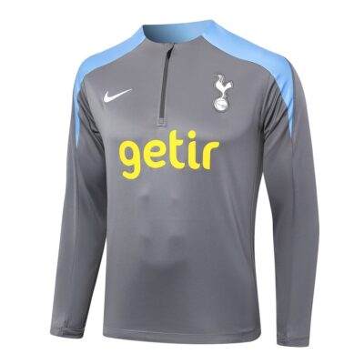 Alternative view of Tottenham Training Tracksuit 2024 2025 Grey
